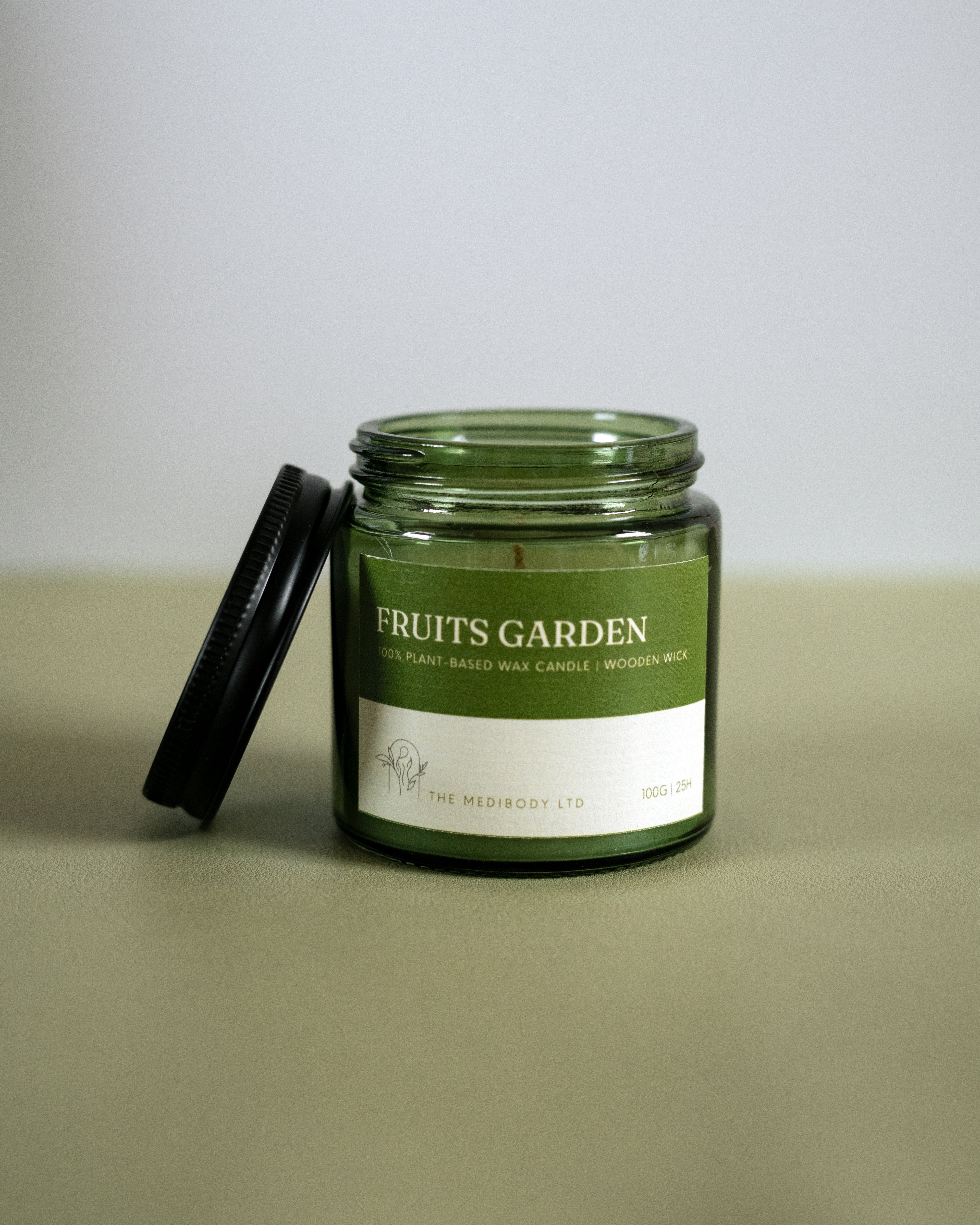 Fruits Garden Scented Jar Candle 200g & 100g