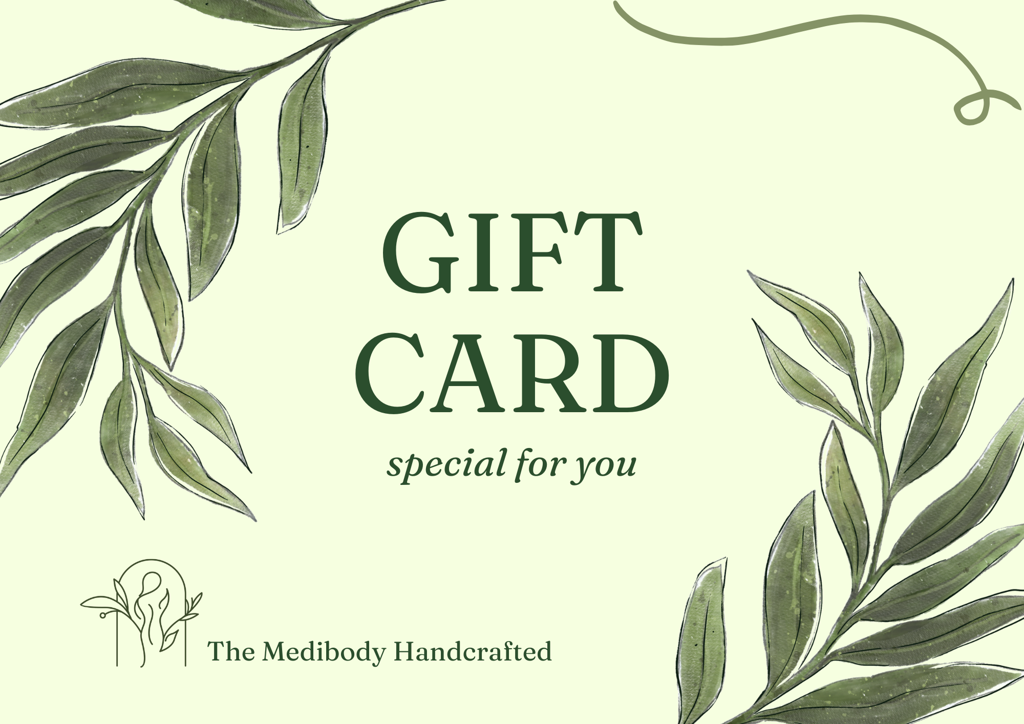The Medibody Handcrafted Gift Card